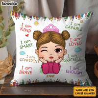 Personalized Gift For Granddaughter I Am Kind Pillow 31437 thumb 1