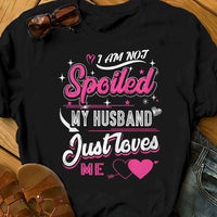 Couple Husband Wife Spoiled T Shirt  DB251 81O36 thumb 1