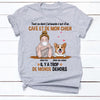 Personalized Dog Mom Peopley French Chien Chienne T Shirt AP65 81O34 1