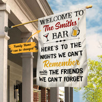 Personalized Backyard Bar Gardening Flag AG61 85O58 thumb 1