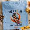 Personalized Witch Fabulous Halloween T Shirt JL223 27O57 thumb 1