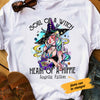 Personalized Witch Halloween White T Shirt JL152 73O47 1