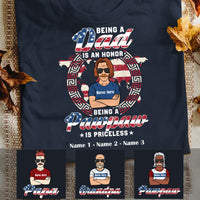 Personalized Dad Grandpa  T Shirt MY72 73O53 thumb 1