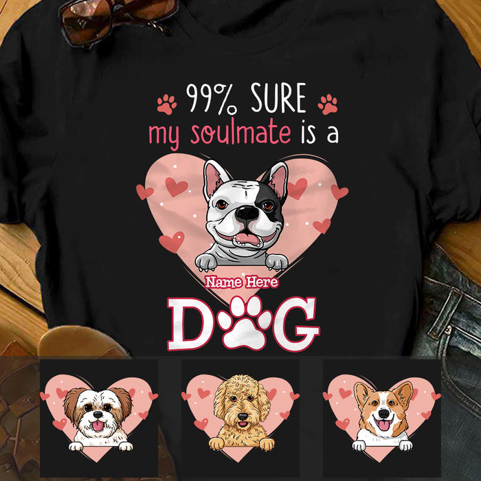Personalized Dog Soulmate T Shirt JR221 30O58 1
