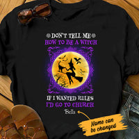 Personalized Witch Switch Halloween T Shirt JL201 27O47 thumb 1