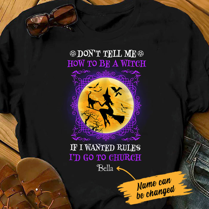 Personalized Witch Switch Halloween T Shirt JL201 27O47 1