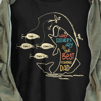 Personalized The Best Fishing Dad T Shirt MR222 65O58 thumb 1