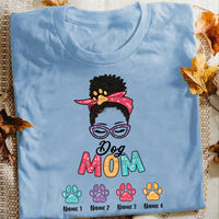Personalized Dog Mom T Shirt MR112 30O57 thumb 1