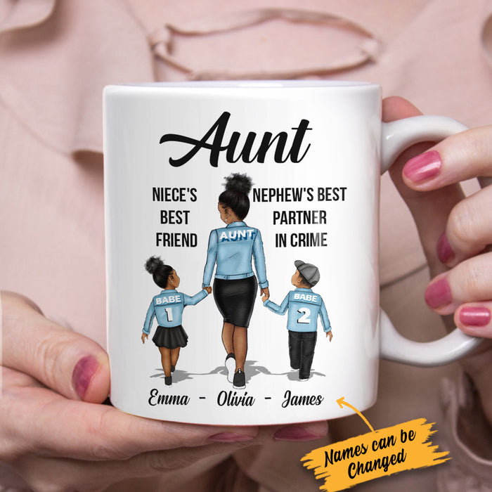 Personalized BWA Mom Daughter Son Mug AG71 81O34 1