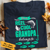 Personalized Dad Fishing T Shirt MY143 87O53 thumb 1