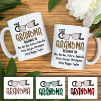 Personalized Cool Grandma Christmas Pattern Mug OB82 81O47 thumb 1
