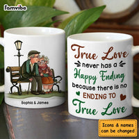 Personalized Couple Gift There Is No Ending To True Love Mug 31242 thumb 1