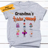 Personalized Halloween Grandma  White T Shirt JL161 95O36 1
