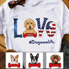 Personalized Dog Mom Life T Shirt MY52 73O58 1