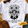 Personalized Halloween I Am A Witch White T Shirt JL153 65O57 1