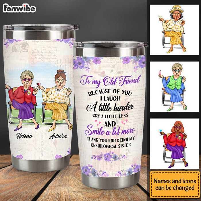 Personalized Gift For Friends Smile A Lot More Steel Tumbler 31107 1