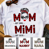 Personalized Mom Grandma T Shirt AP63 30O58 thumb 1