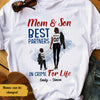 Personalized BWA Mom And Son Best Partner In Crime T Shirt AG102 73O58 thumb 1