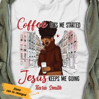 Personalized BWA Coffee Jesus T Shirt AG272 85O36 thumb 1