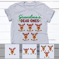 Personalized Grandma Dear Ones Christmas T Shirt OB131 85O53 thumb 1