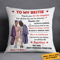 Personalized Graduation Friends Pillow MR61 26O36 (Insert Included) thumb 1