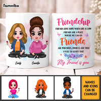 Personalized Friends Gift I Feel So Lucky That  My Friend Is You Mug 31218 thumb 1
