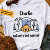 Personalized Goldendoodle Dog Bed Warmer White T Shirt JN153 81O36 thumb 1