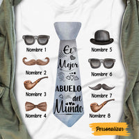 Personalized Dad Spanish Papá T Shirt MY173 95O47 thumb 1