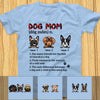 Personalized Dog Mom To T Shirt OB142 87O58 1