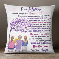 Personalized First My Mom Grandma Pillow AP124 30O36 (Insert Included) thumb 1