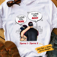 Personalized Couple Love I Love You Most T Shirt DB73 95O53 thumb 1