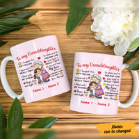 Personalized To My Granddaughter Mug NB191 29O47 thumb 1