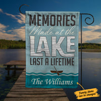 Personalized Lake Garden Flag JL32 85O34 thumb 1