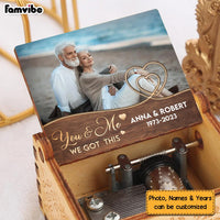 Personalized You And Me We Got This Couple Music Box 30145 thumb 1
