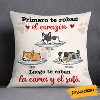 Personalized Dog Steal Couch Spanish Perro Pillow AP139 81O58 (Insert Included) thumb 1