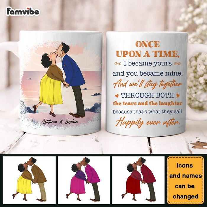 Personalized Couple Gift Once Upon A Time I Became Yours And You Became Mine Mug 31236 1