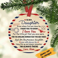 Personalized Letter To Daughter  Ornament SB510 81O47 thumb 1