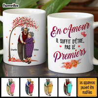 Personalized French Couple Gift En Amour Il Suffit D'être Premiers Mug 30881 thumb 1