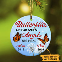 Personalized Butterflies Are Near Memorial Ornament SB236 30O47 thumb 1