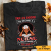 Personalized  Nurse Melanin BWA T Shirt JN222 65O57 1