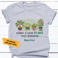 Personalized This Weekend Plant T Shirt SB32 29O36 thumb 1