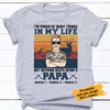 Personalized Proud Hunting Dad Grandpa T Shirt MR201 65O58 1