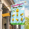 Personalized Grandma Honey Bees Garden Flag SJL71 85O53 1