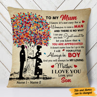 Personalized To My Loving Mom Grandma Pillow MR52 65O47 (Insert Included) thumb 1