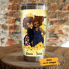 Personalized Sunflower BWA Friends You Are My Person Steel Tumbler AG41 67O47 1