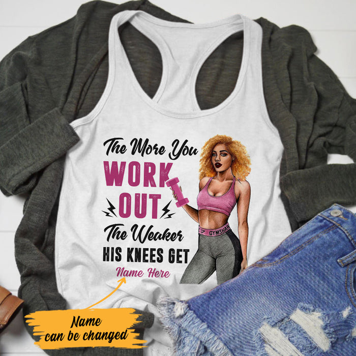 Personalized BWA Gym Racerback Tank SB31 65O47 1