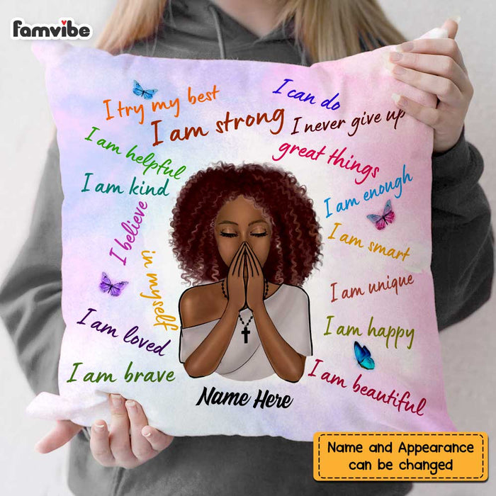 Personalized I Am BWA Pillow OB289 30O58 1