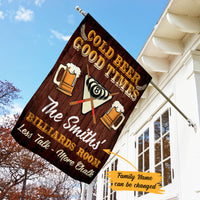 Personalized Game Room Billiards Rack It Flag AG131 26O58 thumb 1