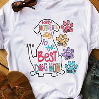 Personalized The Best Dog Mom Grandma T Shirt MR101 65O36 thumb 1