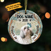 Personalized Forever In Our Hearts Shih Tzu Dog Memorial  Ornament OB211 73O36 1